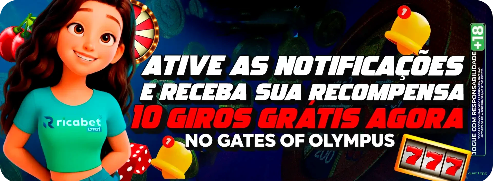 Bônus exclusivos membros VIP quartzpg